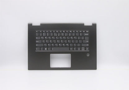 Lenovo 730 15IWL Keyboard Palmrest Top Cover US Euro Iron Grey 5CB0T04945