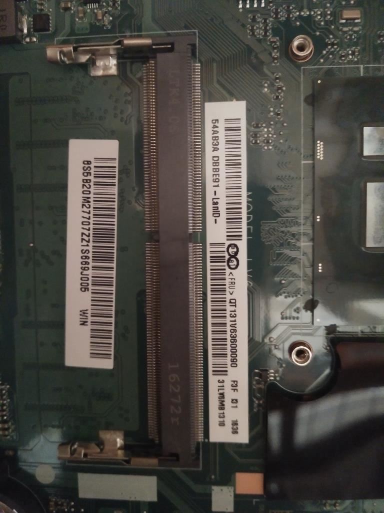 Lenovo 5B20M27707 MBQ80T3 WINI77500U DIS 4GOLNUL