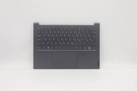 Lenovo Yoga 7 14ITL5 Palmrest Cover Touchpad Keyboard Slovenian Grey 5CB0Z97224