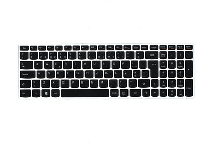 Lenovo IdeaPad 300-15ISK Keyboard Portuguese Light Silver 5N20K13091