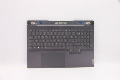 Lenovo Legion S7 15ACH6 Palmrest Cover Touchpad Keyboard Italian Grey 5CB1C94072