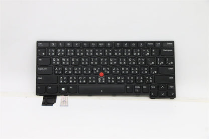 Lenovo ThinkPad X13 Gen 2 Keyboard Traditional Chinese Black Backlit 5N21A21873