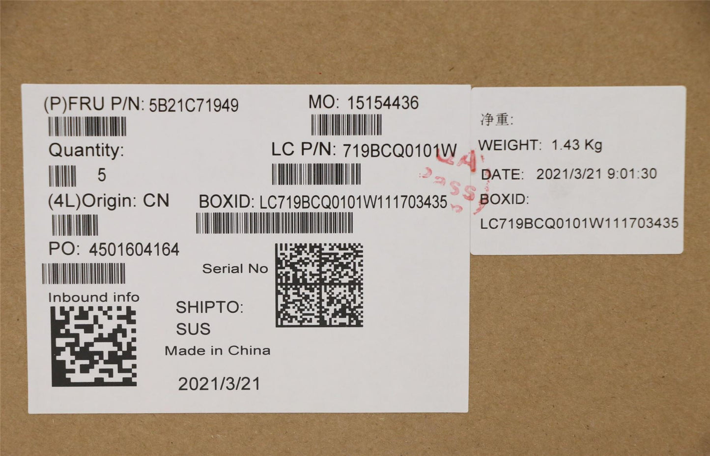 Lenovo 5B21K59874