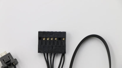 Lenovo FRU, Cable, 420mm LED Switch cable without PCBA:1 SW with white LED+1 LED 00XL322