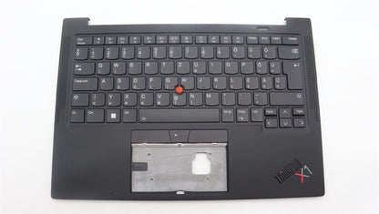 Lenovo ThinkPad X1 11th Gen Keyboard Palmrest Top Cover Hungarian 5M11H62793