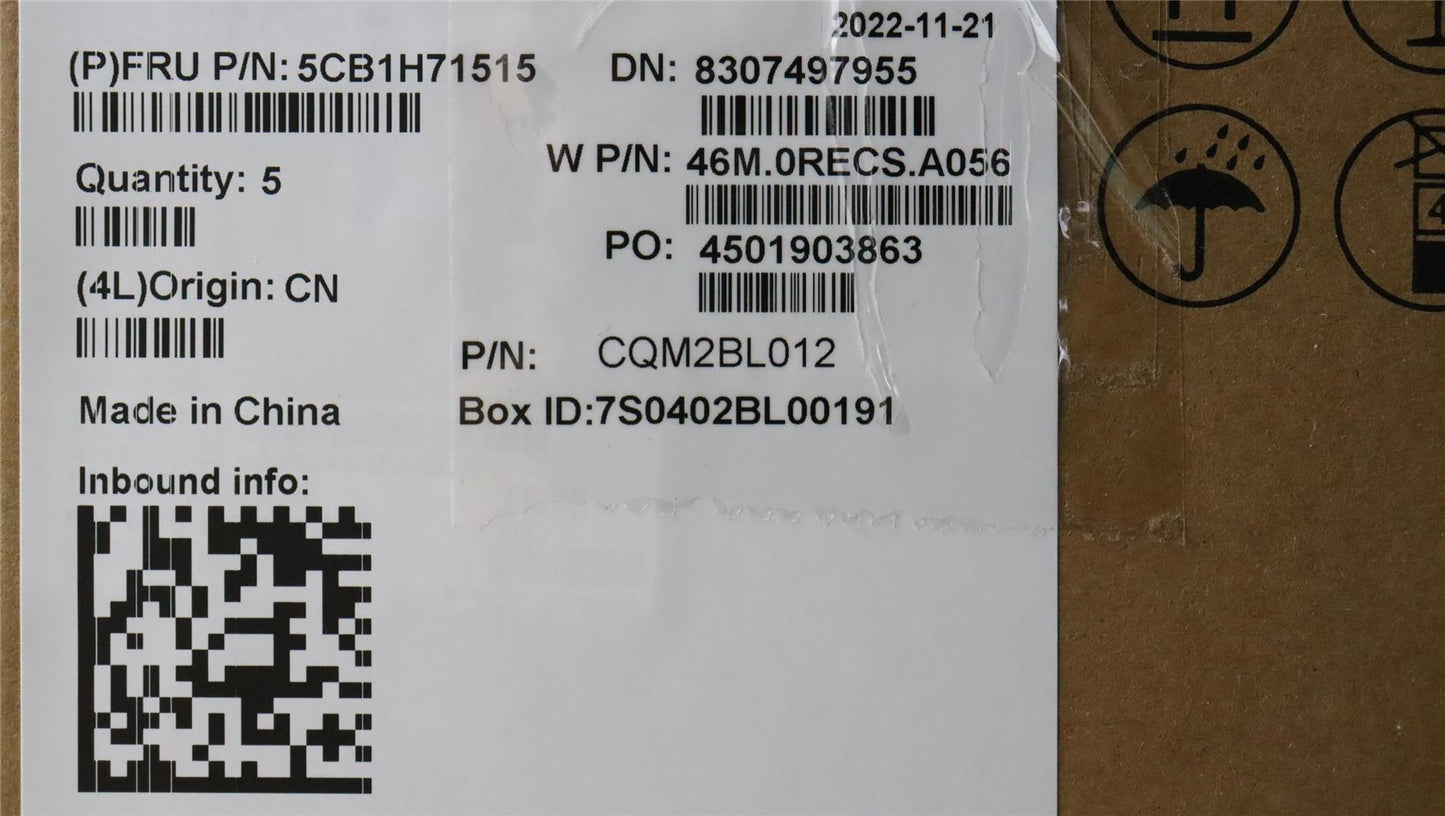 Lenovo Upper Case ASM_GER W 82R9 SG 5CB1H71515