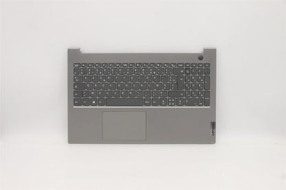 Lenovo ThinkBook 15 G2 ITL Keyboard Palmrest Top Cover French Grey 5CB1B35071