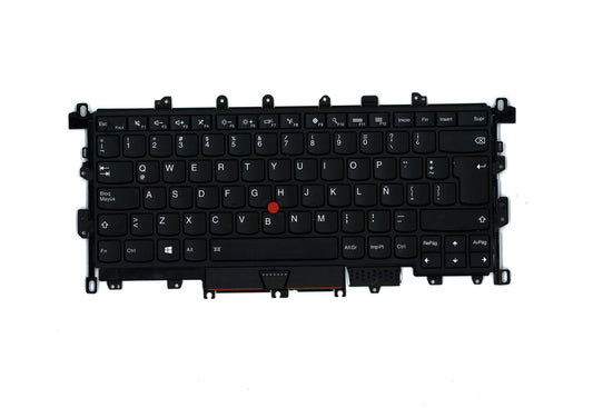 Lenovo KBD,LAS,LB,screw,CHY,Backlit Latin American Spanish Keyboard 01AW950