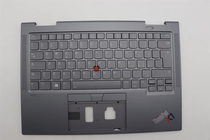 Lenovo ThinkPad X1 7th Gen Keyboard Palmrest Top Cover Italian 5M11H45777