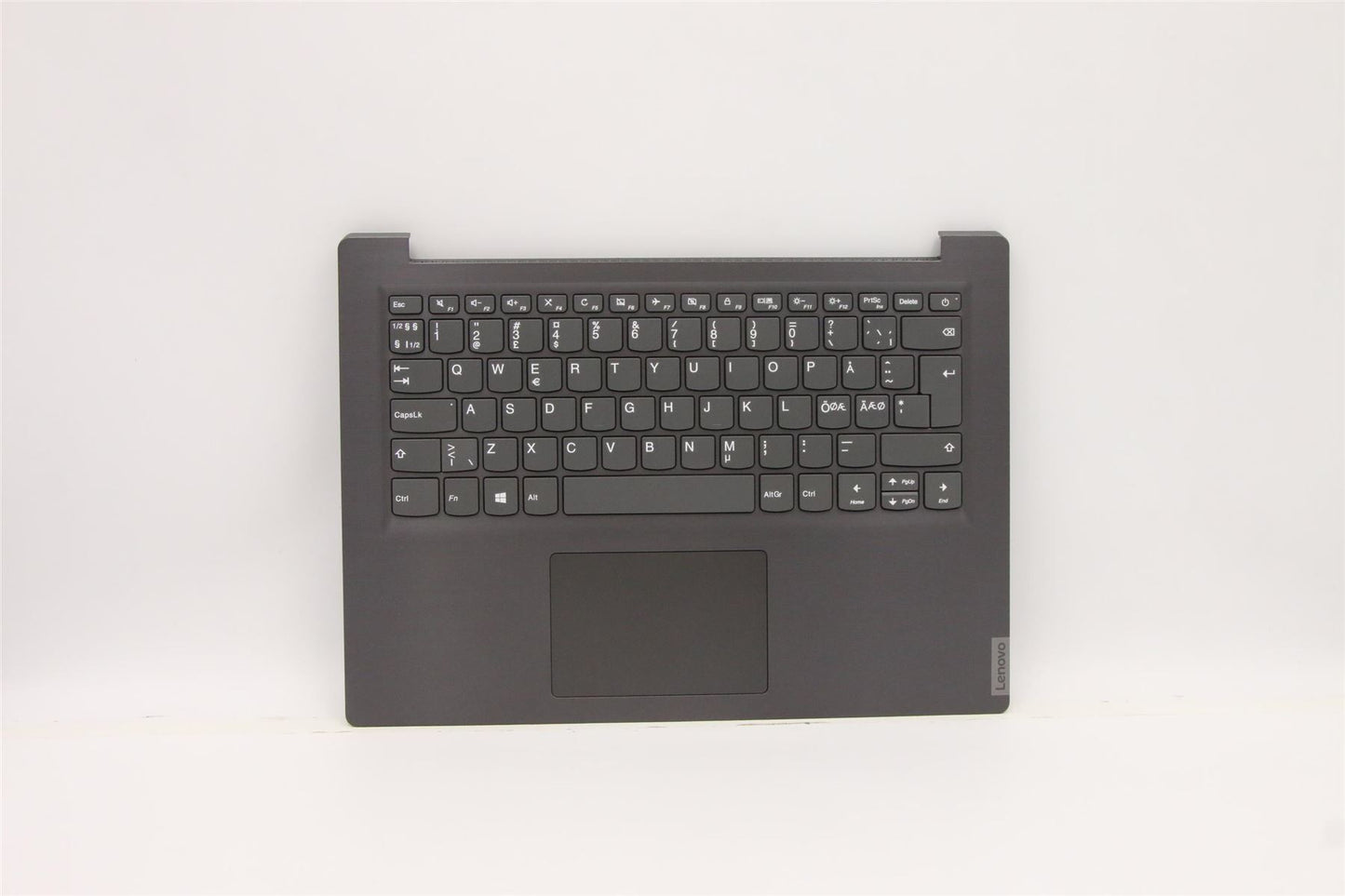 Lenovo V14-IIL Keyboard Palmrest Top Cover Nordic Grey 5CB0X57155