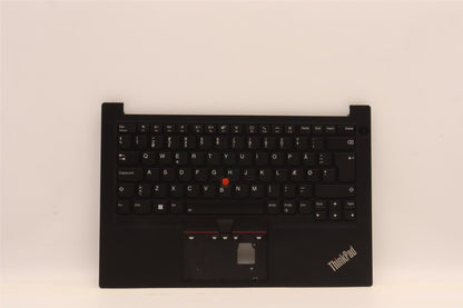 Lenovo ThinkPad E14 Gen 4 Palmrest Cover Keyboard Danish Black 5M11H58926