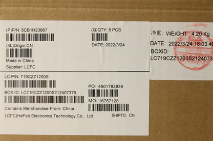 Lenovo 5 15IAH7 Palmrest Cover Touchpad Keyboard Arabic Storm Grey 5CB1H23667