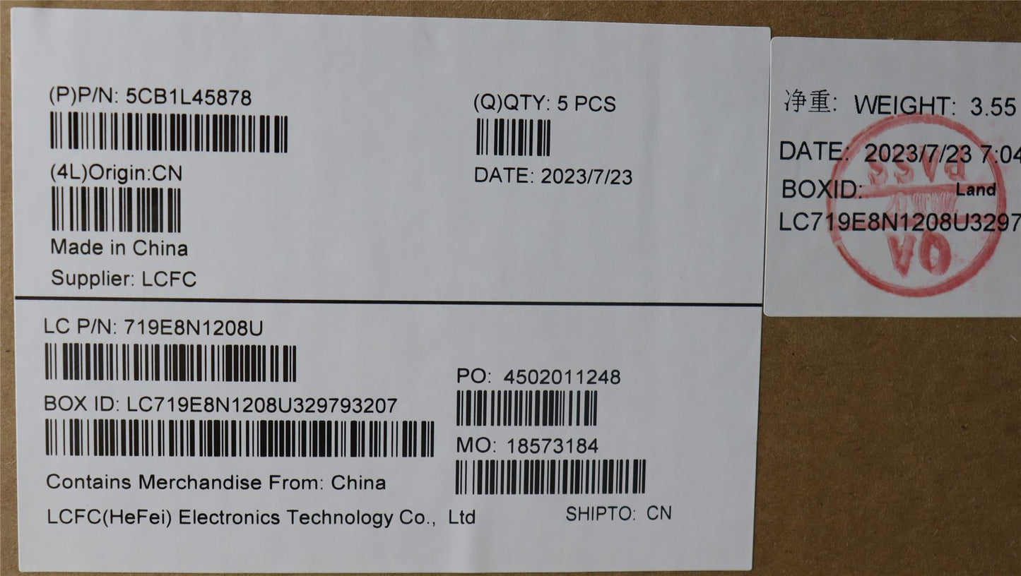 Lenovo Upper Case ASM_FRA L82X7 AGFP BL 5CB1L45878