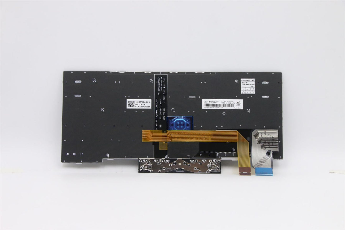 Lenovo ThinkPad L13 s Keyboard Turkish Silver Backlit 01YP867