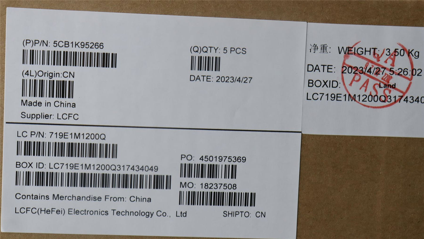 Lenovo Upper Case ASM_FRA L82XM ABFP BL 5CB1K95266
