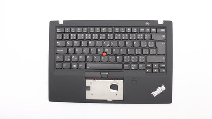 Lenovo ThinkPad X1 5th Gen Kabylake Keyboard Palmrest Top Cover Black 01LX506