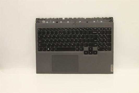 Lenovo 5 16ACH6 Palmrest Cover Touchpad Keyboard US Euro Storm Grey 5CB1C93131