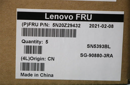 Lenovo ThinkPad T15 Gen 2 T15 P15s Gen 2 P15s Gen 1 Keyboard Black 5N20Z29434