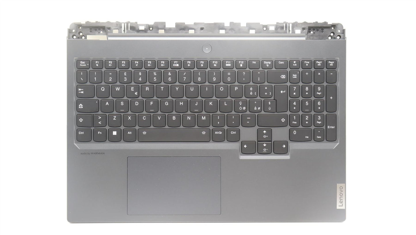 Lenovo Legion 7 16IRX8H Palmrest Cover Touchpad Keyboard Italian Grey 5CB1L09912