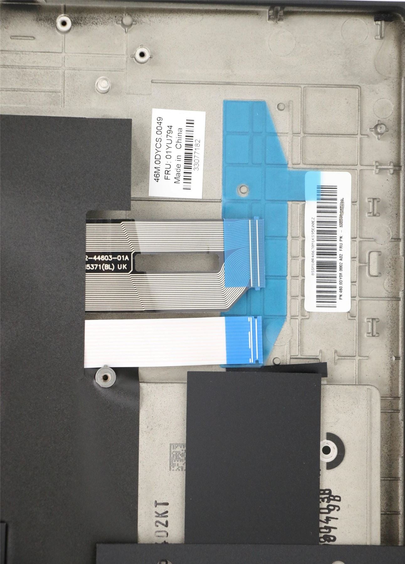 Lenovo Extreme P1 1 X1 1st Keyboard Palmrest Top Cover Swiss Black 01YU794