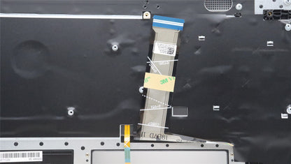 Lenovo IdeaPad 5 16IAU7 Keyboard Palmrest Top Cover Nordic Cloud Grey 5CB1H81055