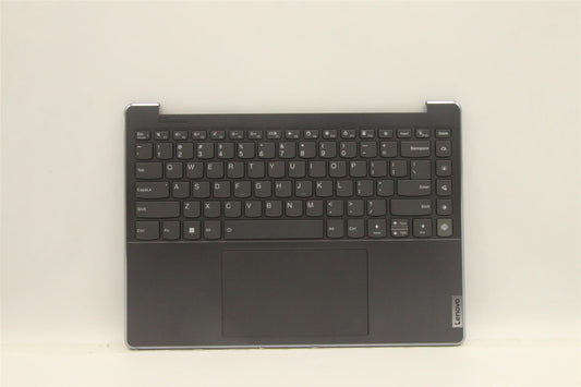Lenovo IdeaPad 9 14IAP7 Palmrest Cover Touchpad Keyboard US Grey 5CB1H23725