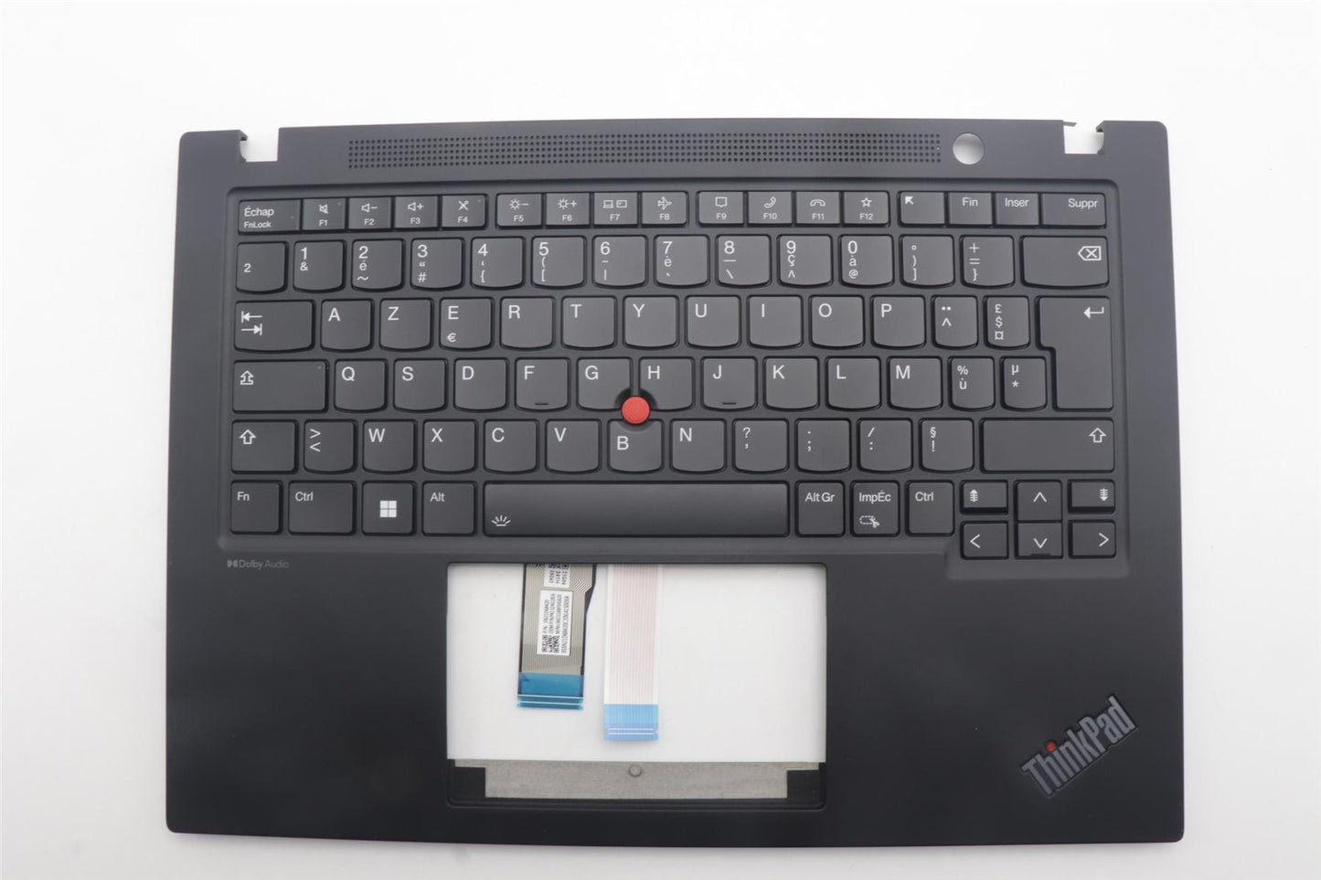Lenovo ThinkPad T14s Gen 4 Palmrest Cover Keyboard French Black 5M11L59325