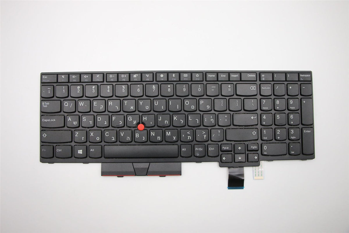 Genuine Lenovo ThinkPad T570 Keyboard Hebrew Black 01EN942 01ER514