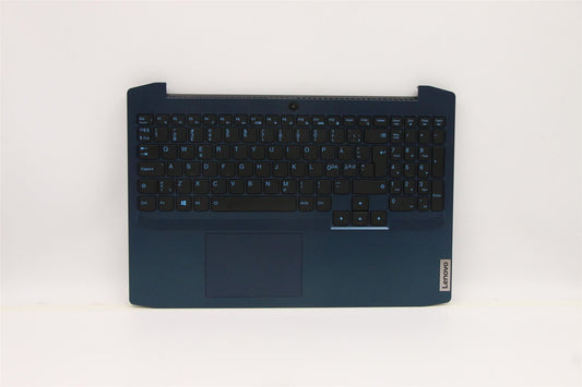 Lenovo Gaming 3-15IMH05 Keyboard Palmrest Top Cover Nordic Blue 5CB0Y99516