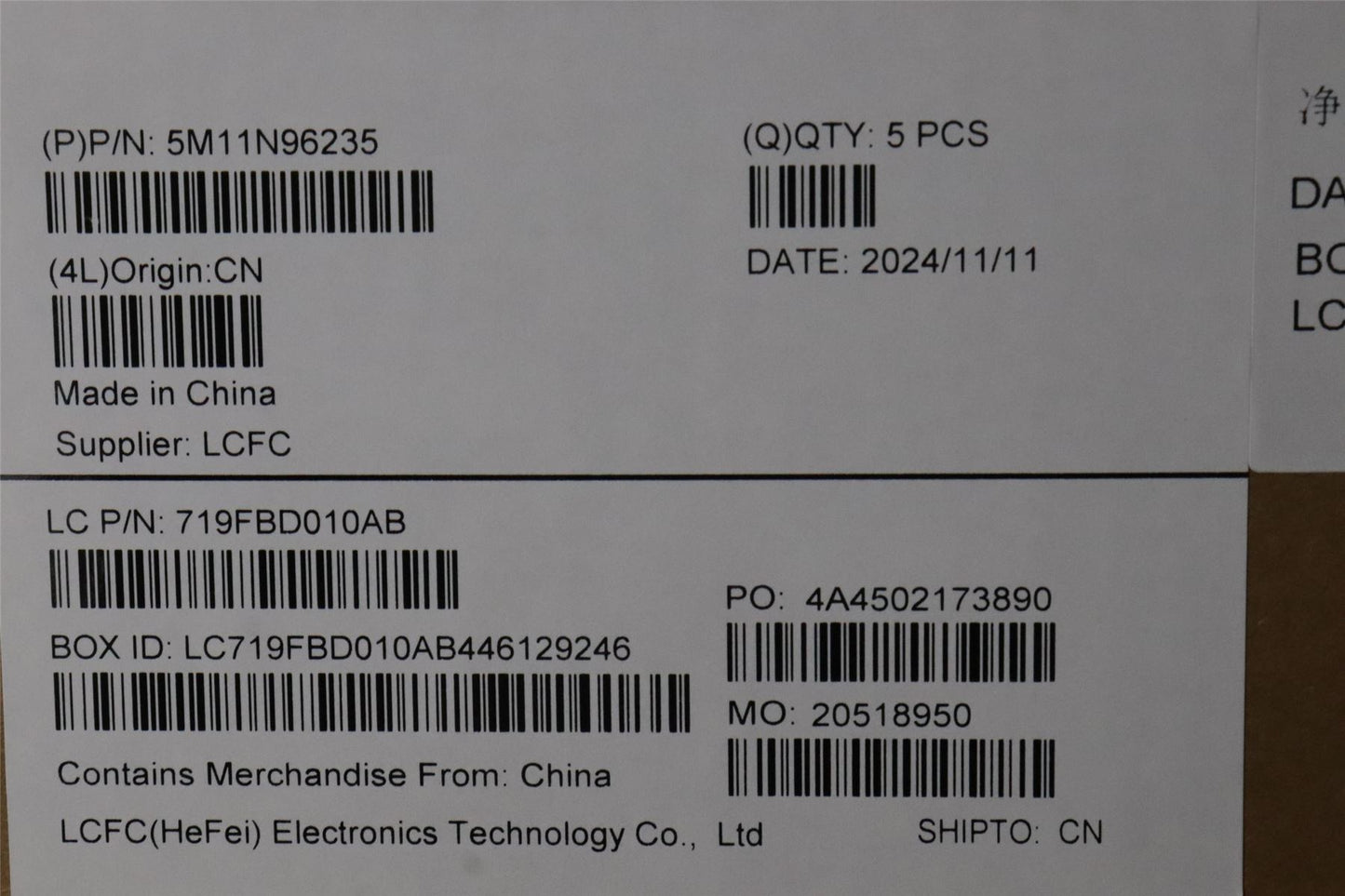 Lenovo MECH_ASM FRU KB UKE BL(TRI)UK AG 5M11N96236