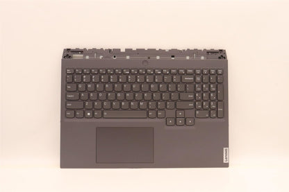 Lenovo 5 16ARH7H Palmrest Cover Touchpad Keyboard US Storm Grey 5CB1H70903