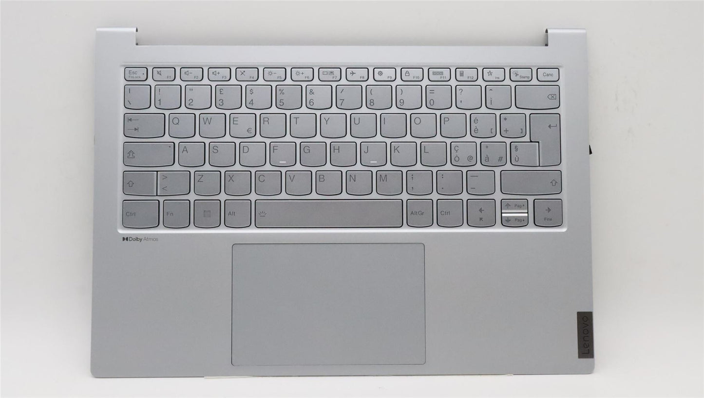 Lenovo Yoga 7 14IAH7 Palmrest Cover Touchpad Keyboard Italian 5CB1J23598