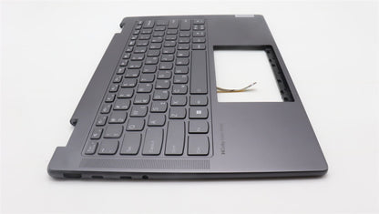 Lenovo Yoga 7 14IRL8 Keyboard Palmrest Top Cover Greek Storm Grey 5CB1L40805