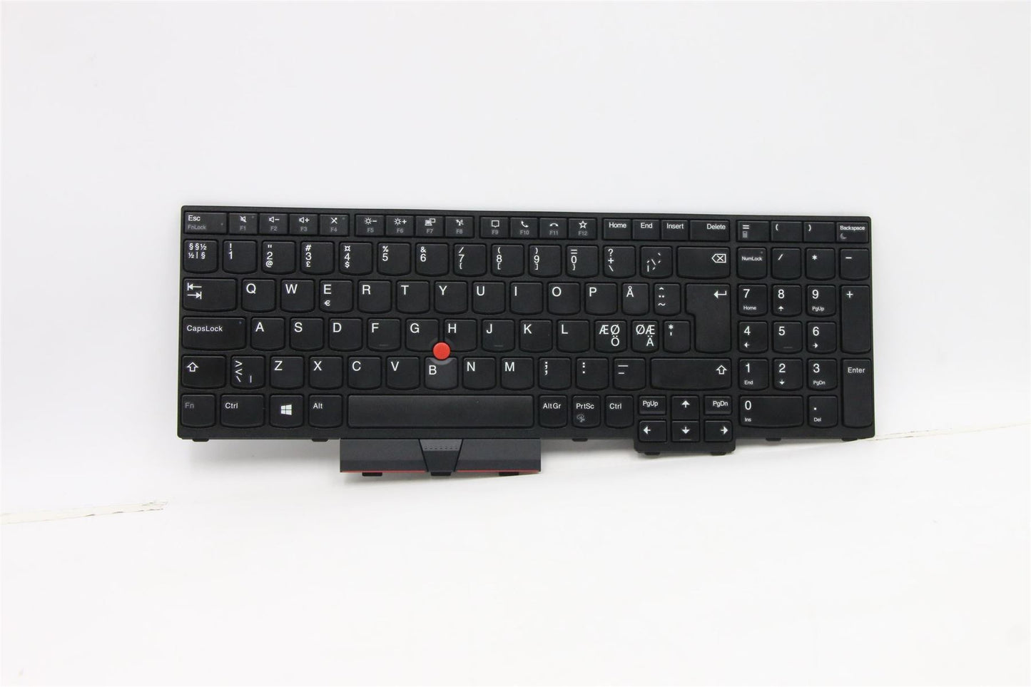 Lenovo ThinkPad L15 L15 Gen 2 L15 Gen 2 Keyboard Nordic Black 5N20W68179