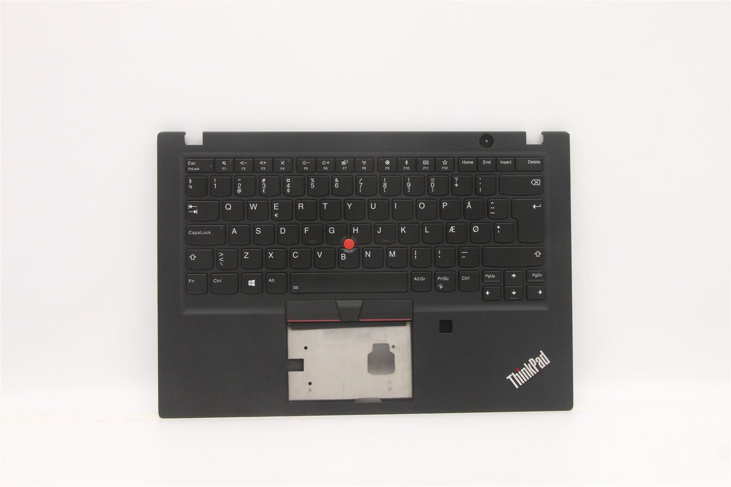 Lenovo ThinkPad T495s Keyboard Palmrest Top Cover Danish Black 5M11A08493