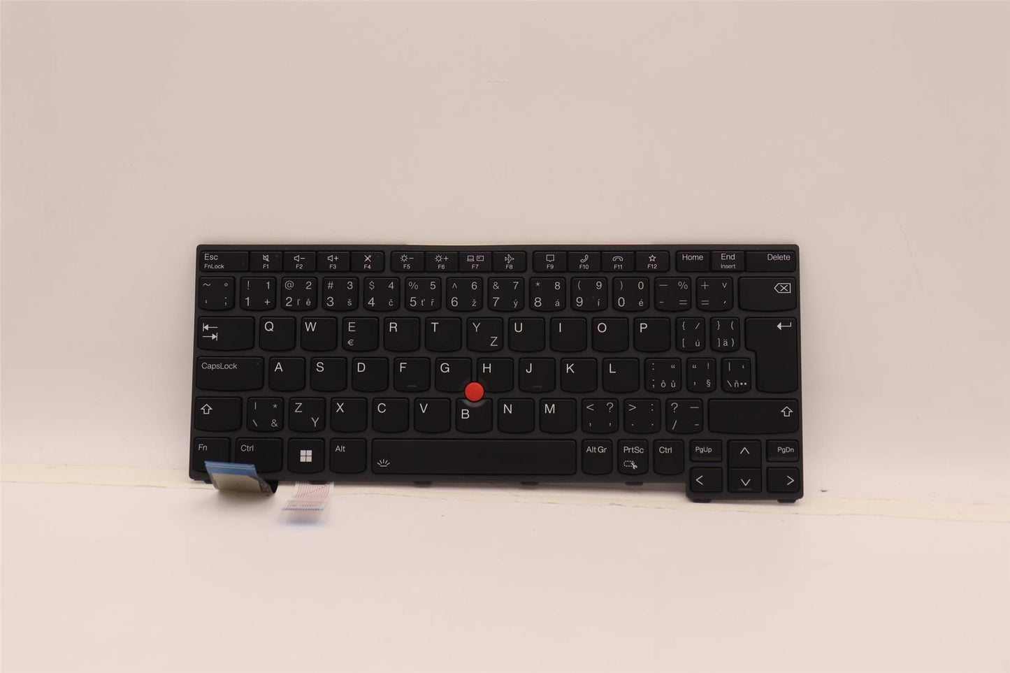 Lenovo ThinkPad L13 4 Keyboard Czech Black Backlit 5N21H77097