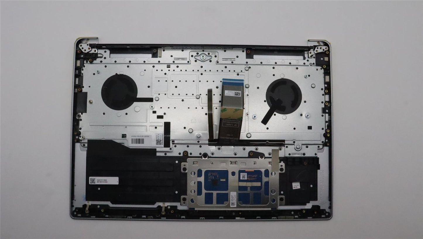 Lenovo IdeaPad 5 16ARH7 Palmrest Cover Touchpad Keyboard Cloud Grey 5CB1J08785