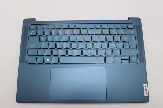 Lenovo Yoga 7 14IRH8 Palmrest Cover Touchpad Keyboard Nordic 5CB1L40694