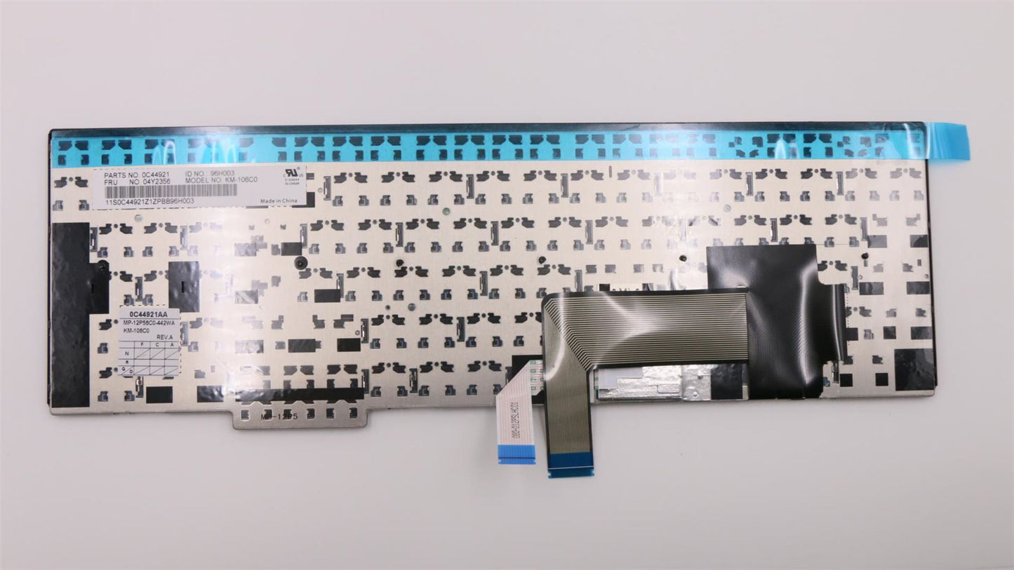 Lenovo ThinkPad T540p W550s L540 W540 T550 W541 T560 P50s Keyboard Czech 04Y2356