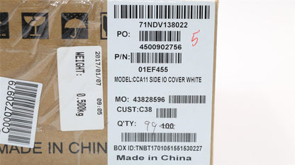 Lenovo MECHANICAL Cover, Side IO Cover,White 01EF455