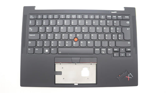 Lenovo Carbon X1 9th Keyboard Palmrest Top Cover German Black 5M11C53279