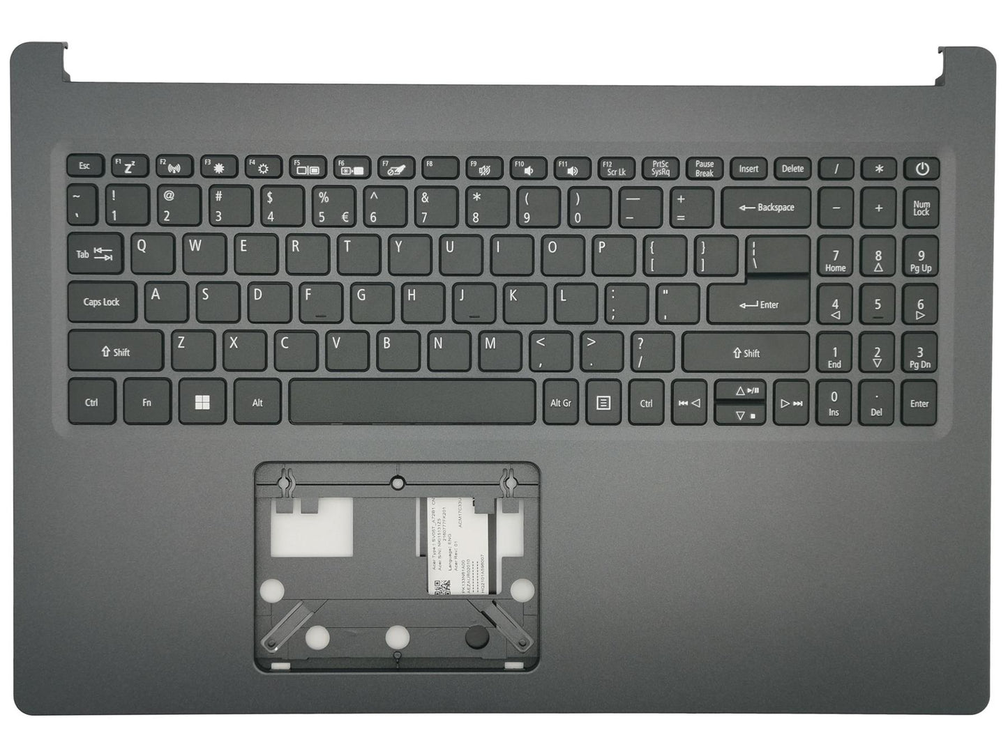 Acer Aspire A515-54 A515-54G Palmrest Cover Keyboard Black 6B.HDEN7.059