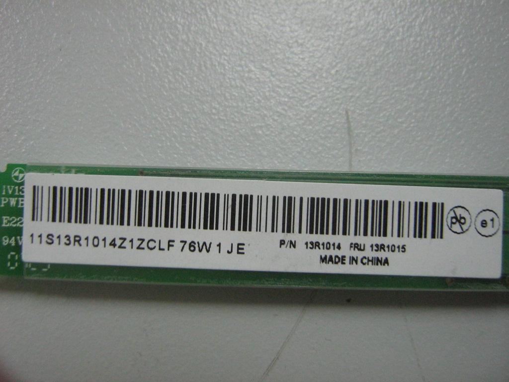 Lenovo 15.4 Inverter Board 41W1338