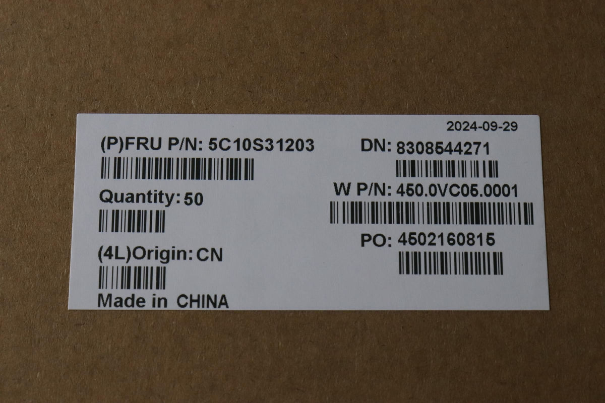 Lenovo W 83J2 Clickpad Touchpad Trackpad Cable 5C10S31203