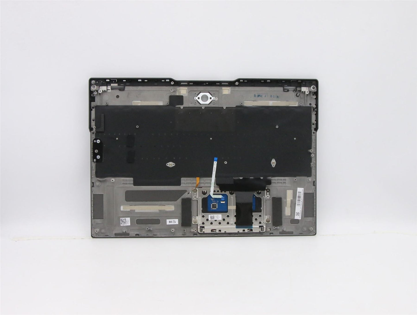 Lenovo IdeaPad Y740S 15IMH Palmrest Cover Touchpad Keyboard US Grey 5CB0Z31264