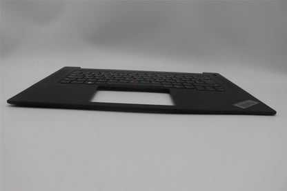 Lenovo ThinkPad P1 Gen 6 Keyboard Palmrest Top Cover Spanish Black 5M11L89057