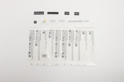 Lenovo LABEL FRU Label Kit 5L10W35088