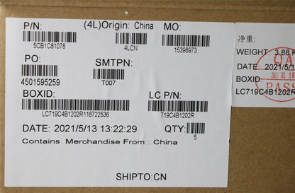Lenovo Upper Case ASM_BUL L82KV NFPA/GUMA 5CB1C81078