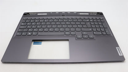 Lenovo Legion S7 16APH8 Keyboard Palmrest Top Cover UK White Backlit 5CB1L68873