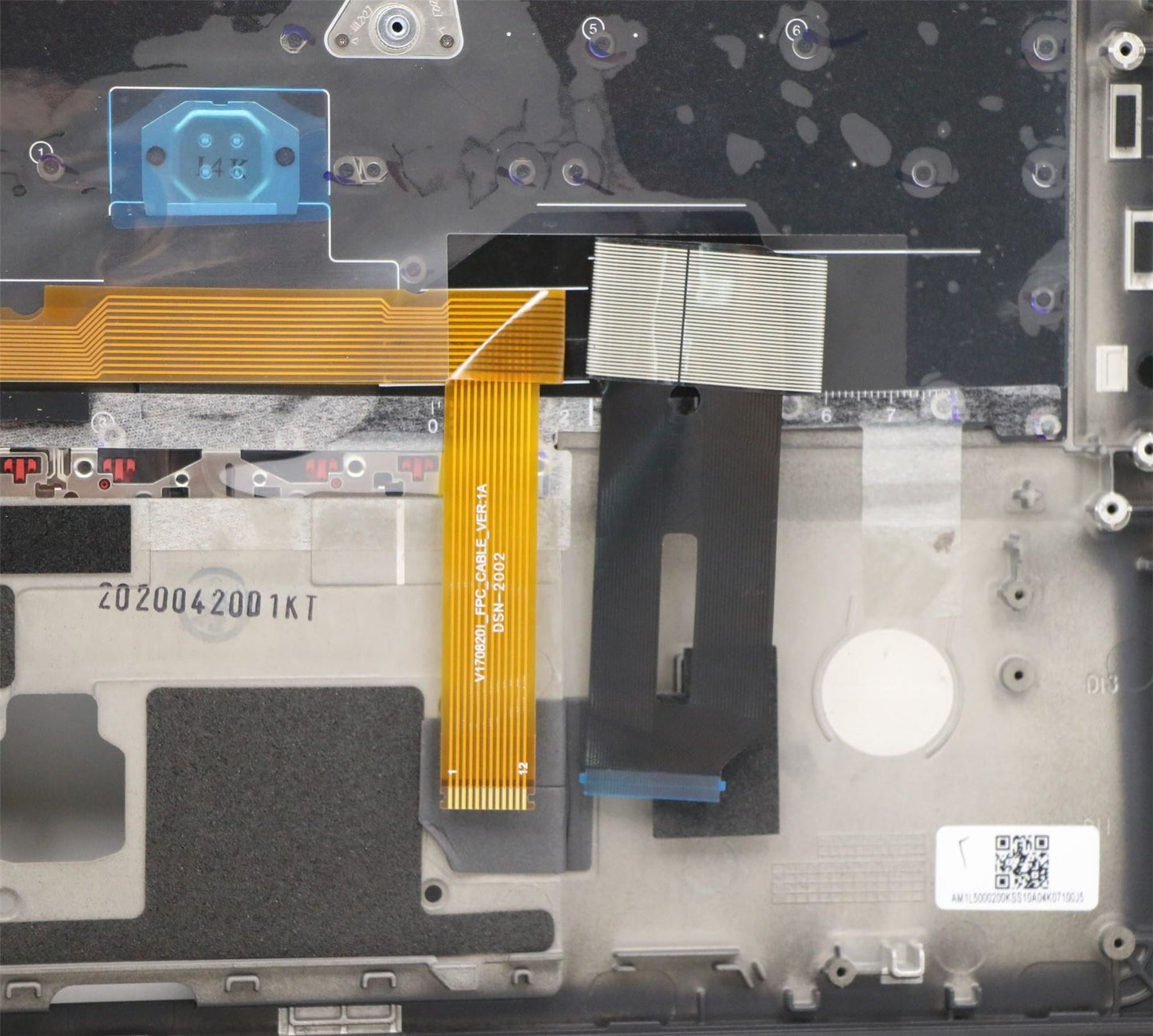 Lenovo MECH_ASM CCov BLKB GRE US(LTN)BK FPR_NFC 5M10Z41495